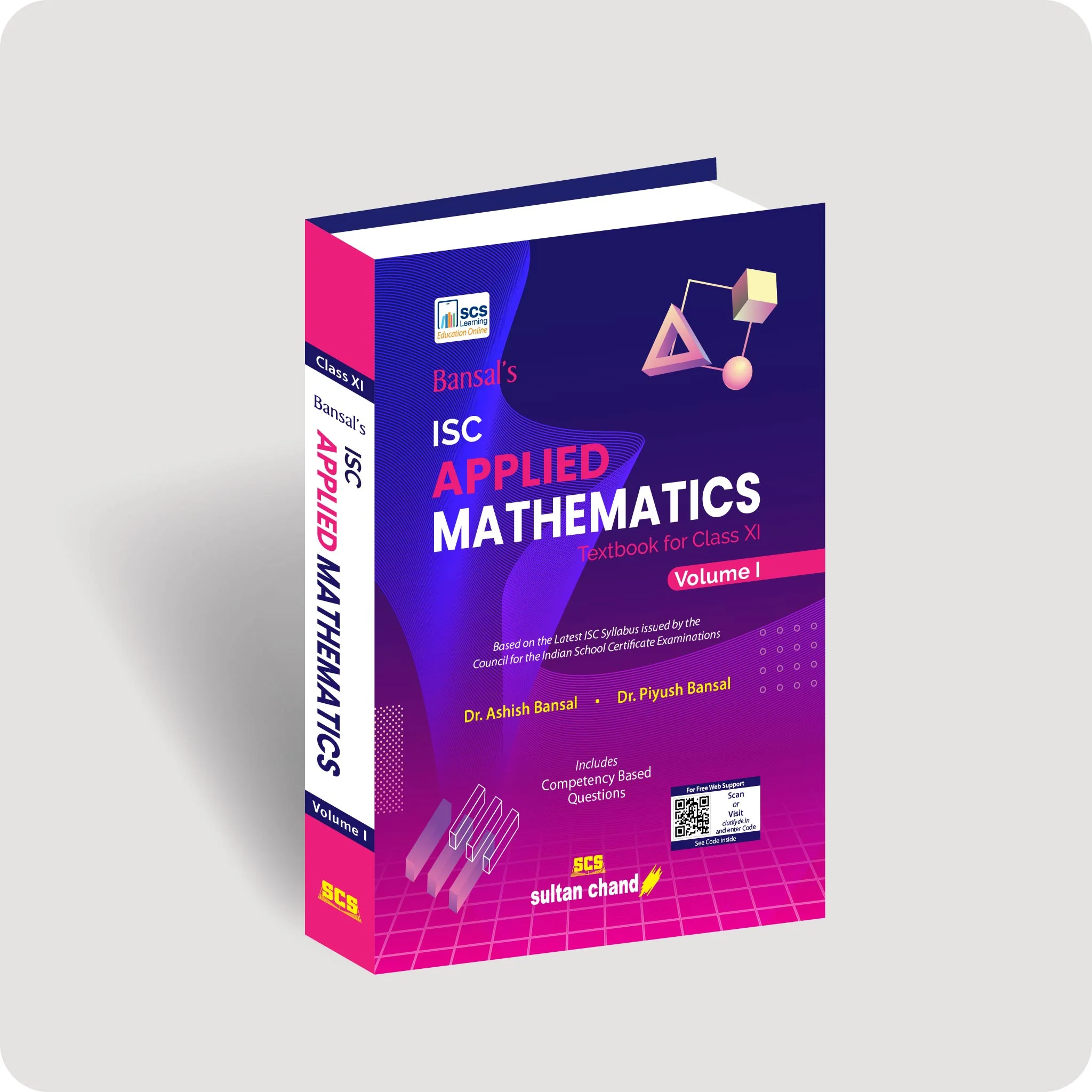 ISC Class 11 & 12 Applied Mathematics Textbook