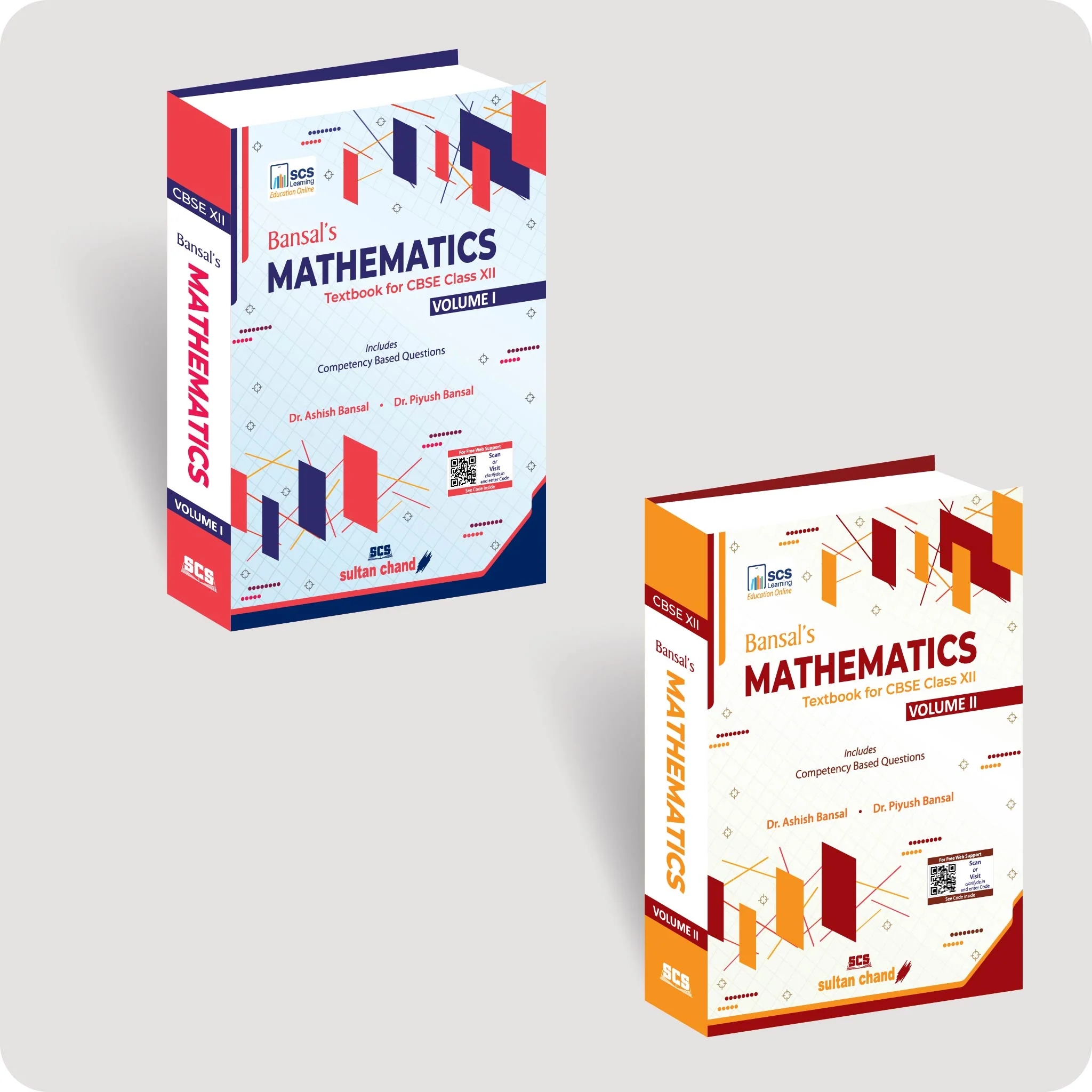 Bansal's Mathematics Textbook for CBSE Class 12 (Vol. I & II) | 2026-27 Session