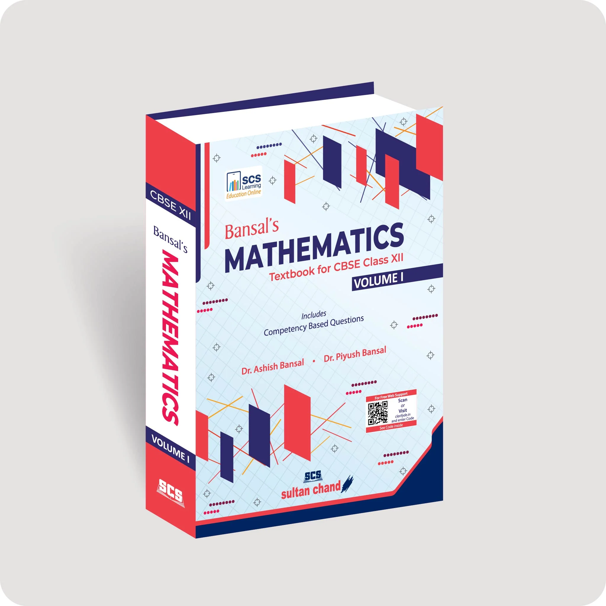 Bansal's Mathematics Textbook for CBSE Class 12 - Vol. 1 (2026-27 Session)