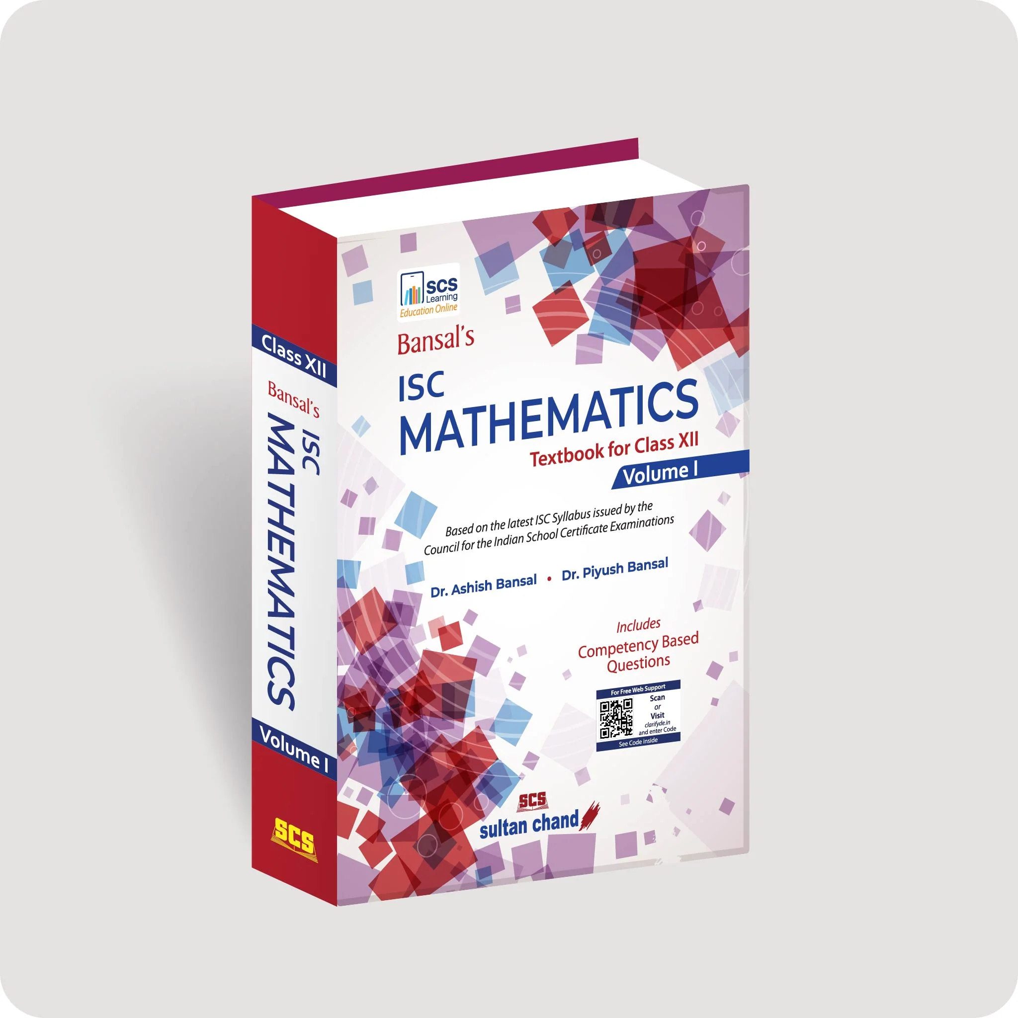 Bansal's ISC Mathematics Textbook for Class 12 - Vol. 1 (2026-27 Session)