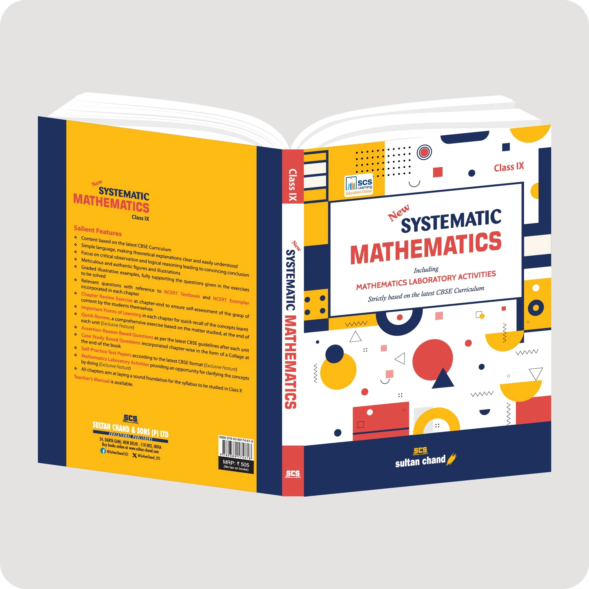 New Systematic Mathematics for CBSE Class 9 TextBook (2026–27 Session) - Image 3