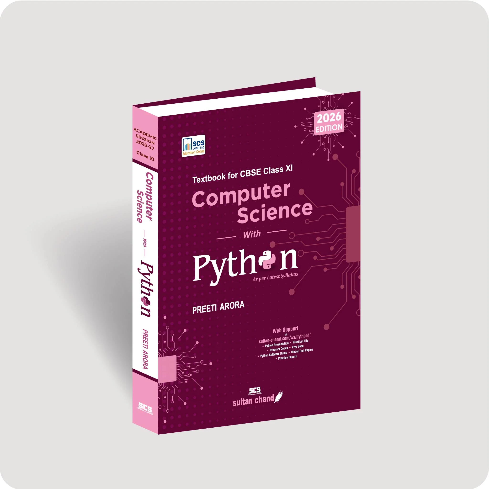 Computer Science with Python Textbook For CBSE Class 11 (2026–27 Session)