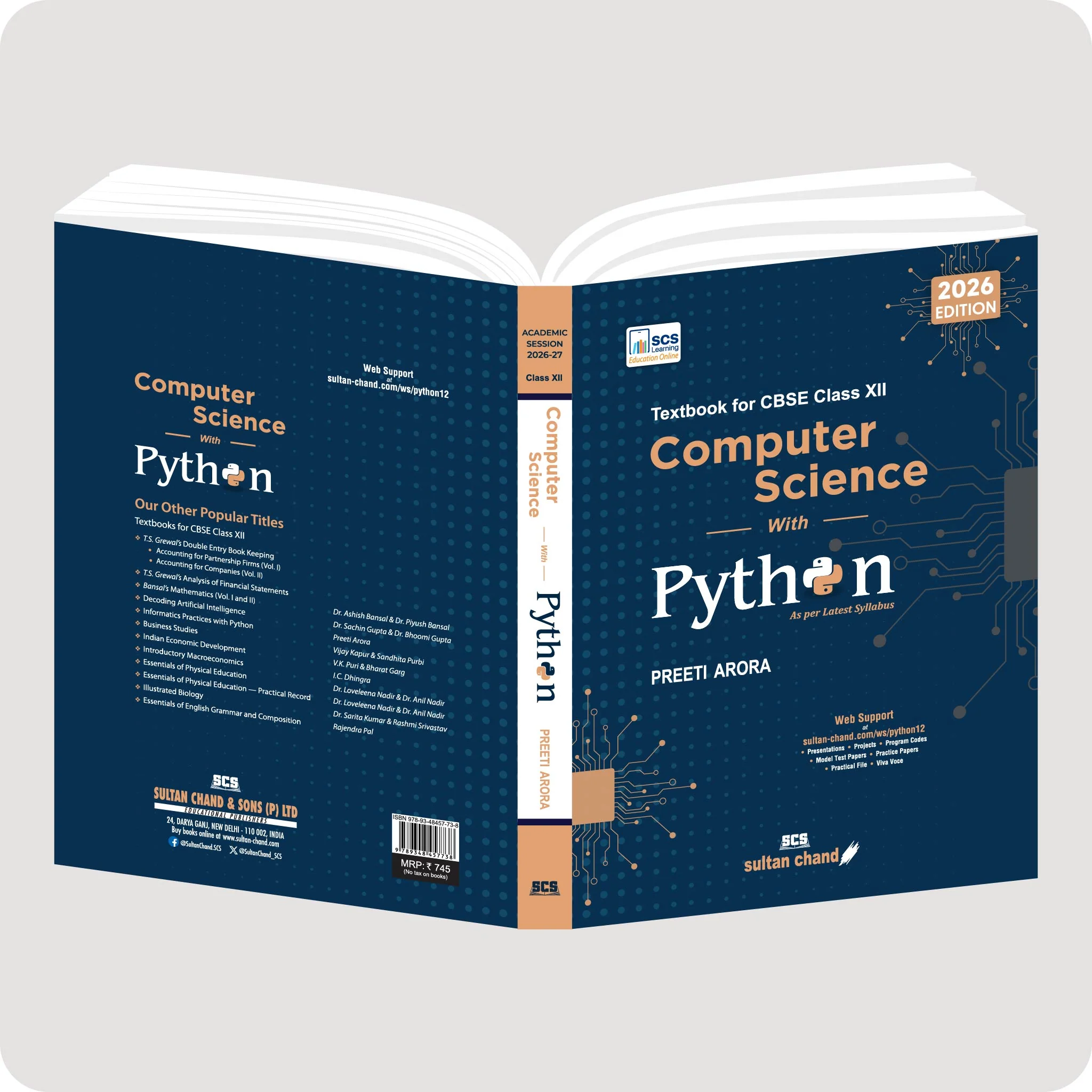 Computer Science with Python Textbook For CBSE Class 12 (2026–27 Session) - Image 3