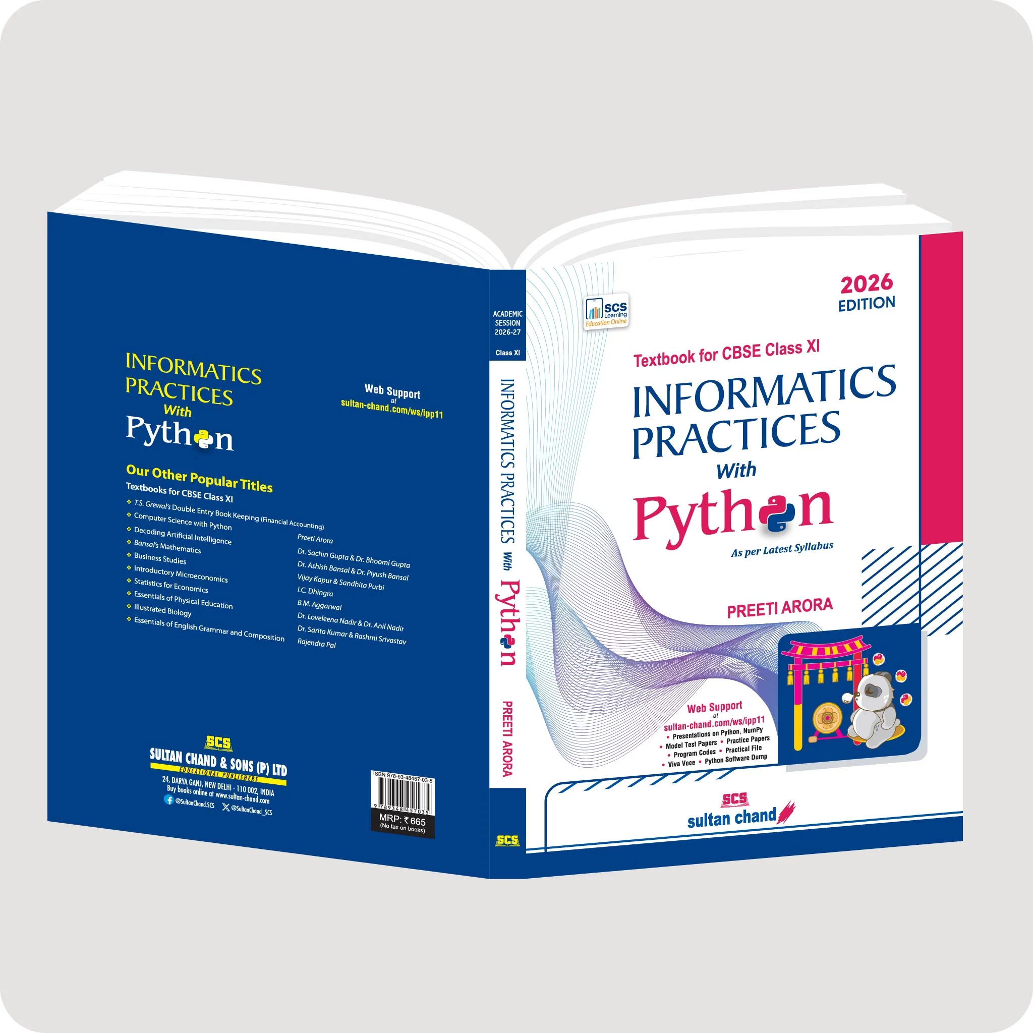 IP with Python Textbook for CBSE Class 11 (2026–27 Session): Preeti Arora - Image 3