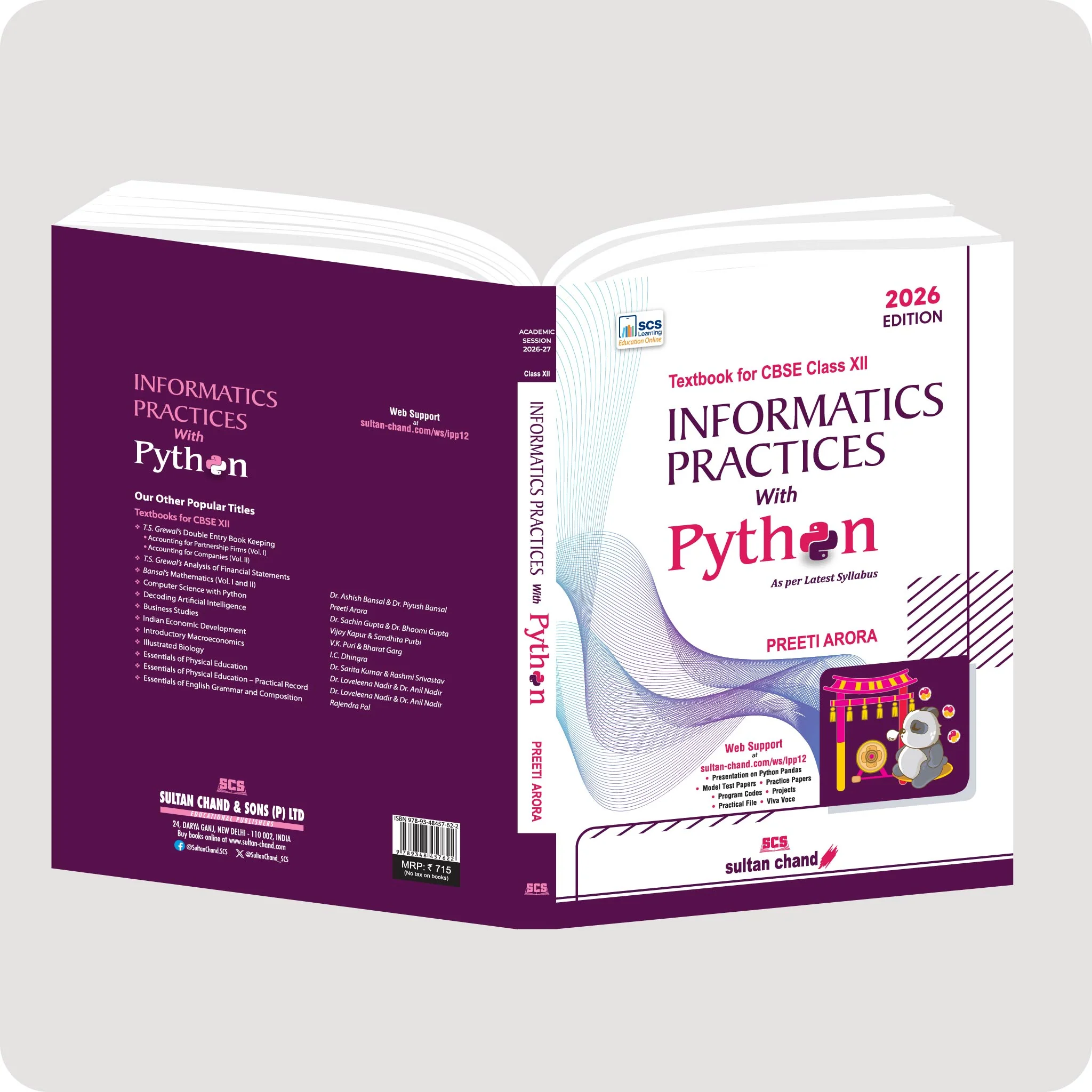 IP with Python Textbook for CBSE Class 12 (2026–27 Session): Preeti Arora - Image 3