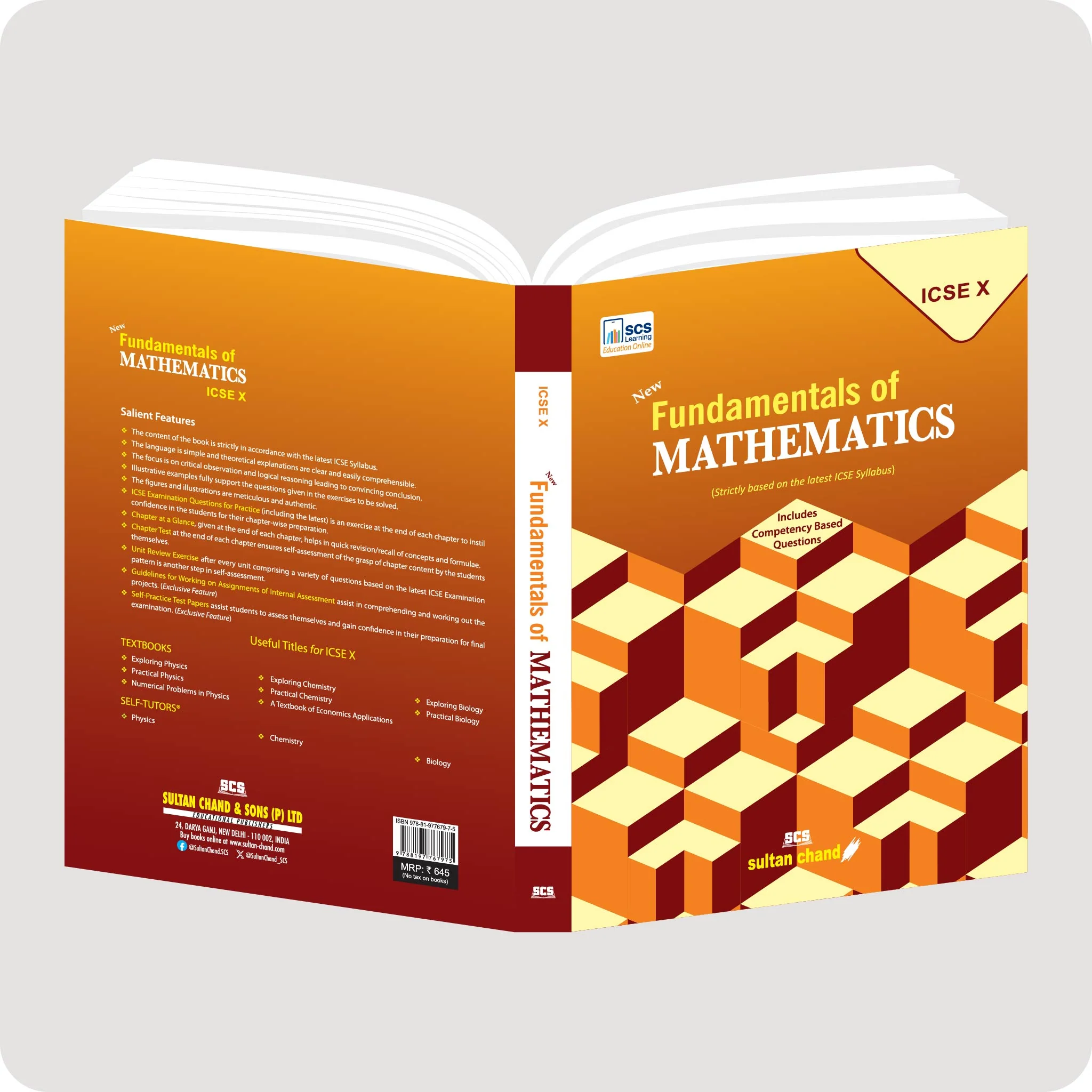 New Fundamentals of Mathematics Textbook for ICSE Class 10 - Image 3