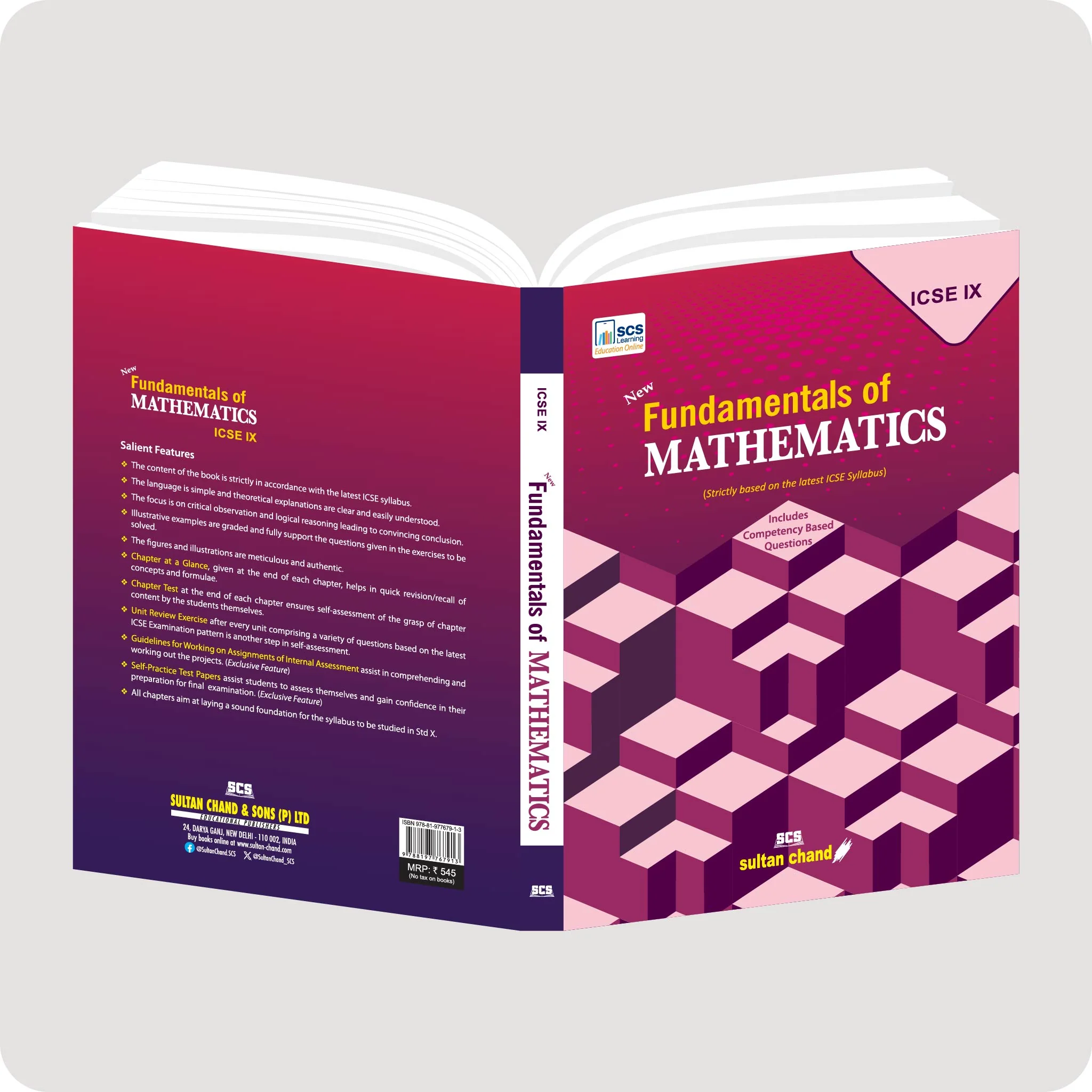 New Fundamentals of Mathematics Textbook for ICSE Class 9 - Image 3